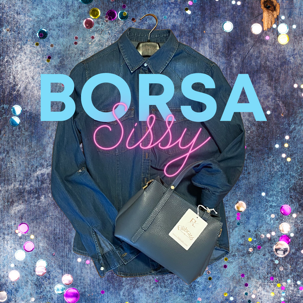 BORSA SISSY in vera pelle Made in Italy 🇮🇹